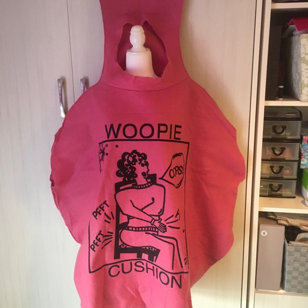 Big Pink Whoopi Cushion Halloween Costume